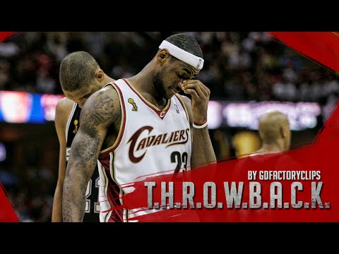 Throwback: LeBron James 2007 Finals Full Highlights vs Spurs (HD 720)