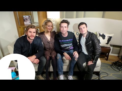 Jennifer Lawrence, Josh Hutcherson & Liam Hemsworth talk about The Hunger Games: Mockingjay, Part 1