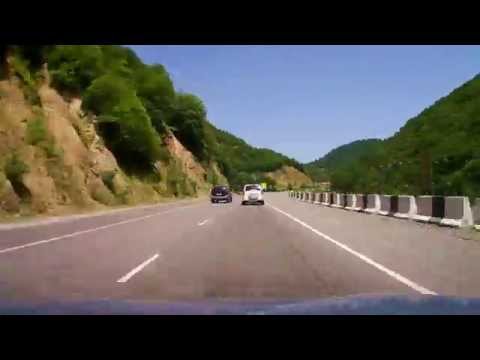 Tbilisi-Kutaisi - E60 - Time-lapse - 225 km in 20 minutes