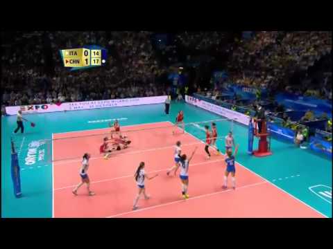 2014-10-11 - FIVB World Championships - Semifinal - Italy - China - set 2