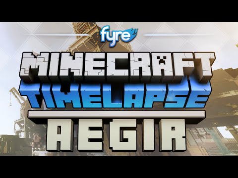 Minecraft Timelapse - Aegir: Sanctuary at Sea [Oil Rig]