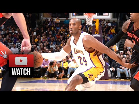 Kobe Bryant Triple-Double Highlights vs Raptors (2014.11.30) - 31 Pts 12 Ast 11 Reb, GOAT!!!