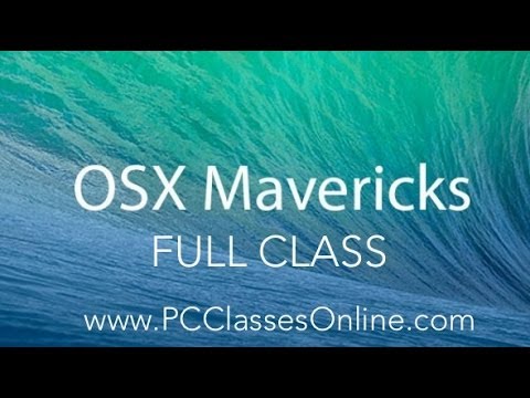 OSX Mavericks - FULL CLASS