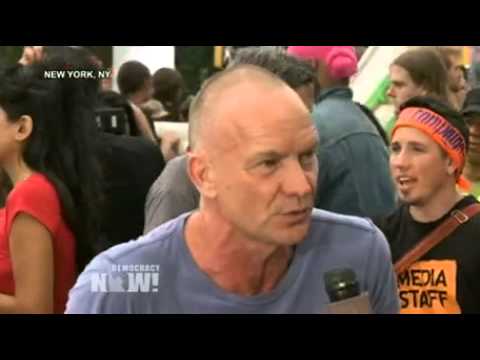 Musician Sting: Why I Am Walking with the Indigenous Bloc in People's Climate March