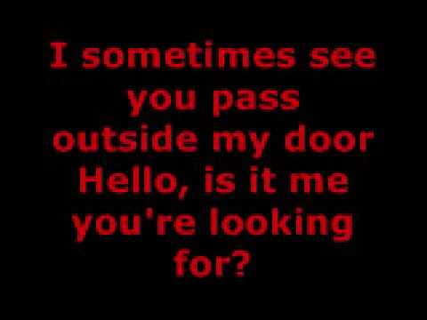 LIONEL RICHIE - HELLO LYRICS