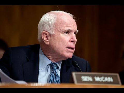 Senate John McCain Grills Panel on Child Immigration Crisis