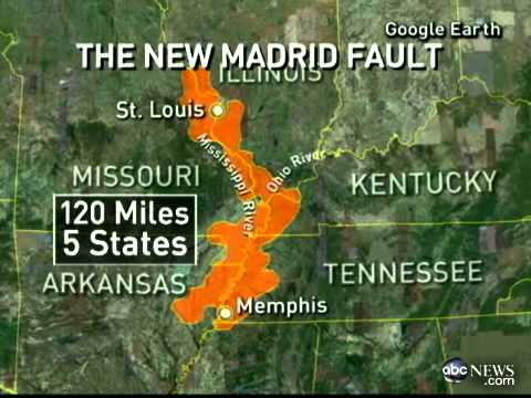 America's Risk New Madrid Fault Lines Quake Divide the U.S. May 4-17, 2011