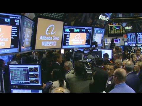 Alibaba now trading on NYSE