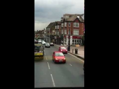 Bus ride through Barnet, London