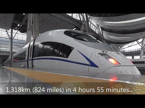 Shanghai to Beijing by high-speed train: Video guide...