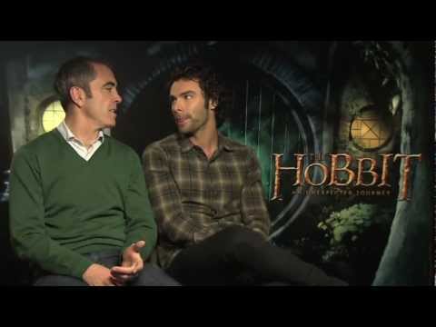 James Nesbitt And Aidan Turner Interview -- The Hobbit