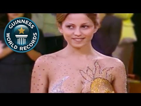 Ultimate Guinness World Records Show - Episode 23: Most Rhinestones on Body and Most Worms Eaten!!