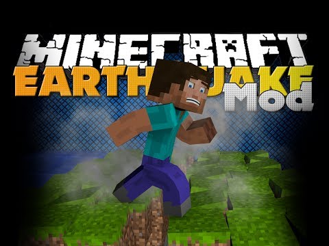 Minecraft Mod - Earthquake Mod - Natural Disasters