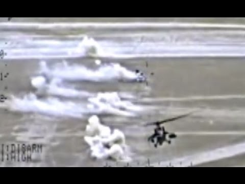 Iraq War - Iraqi Combat Helicopters Attack ISIS Targets In Iraq