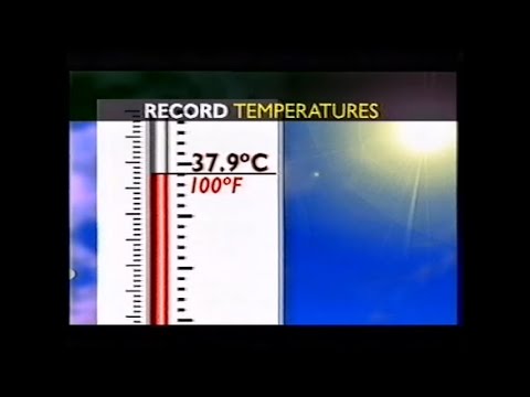 BBC News: Hottest day on record in the UK, 10th August 2003