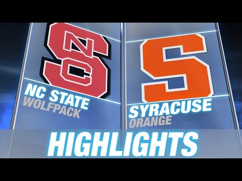 NC State vs Syracuse | 2014 ACC Football Highlights