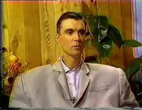 David Byrne Interview