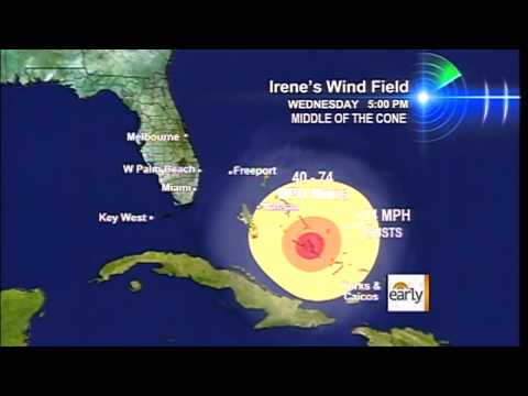 The Early Show - Hurricane Irene on path to hit U.S. mainland