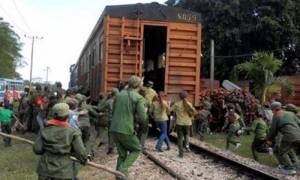 asalto al tren blindado