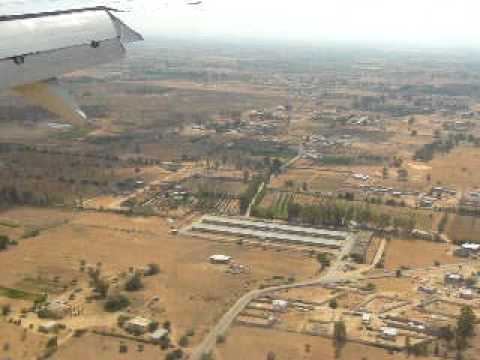 Landing at Tripoli International Airport, Libya