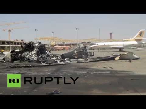 Tripoli Airport Battle: Rockets destroy 90% of civilian aircrafts