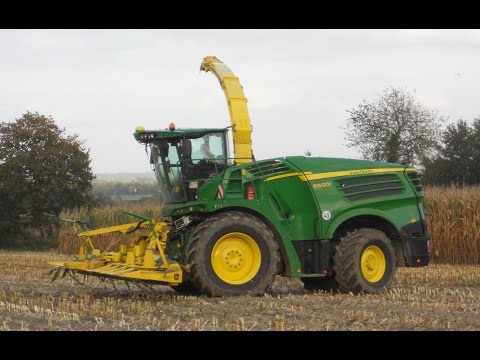 FD CUMA MORBIHAN - Présentation et démonstration ensileuse John Deere série 8000 octobre 2014