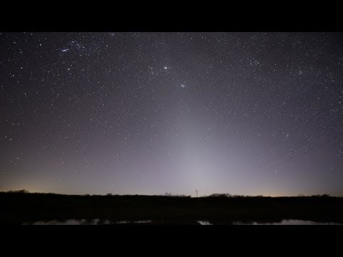 Zodiacal Light Time Lapse