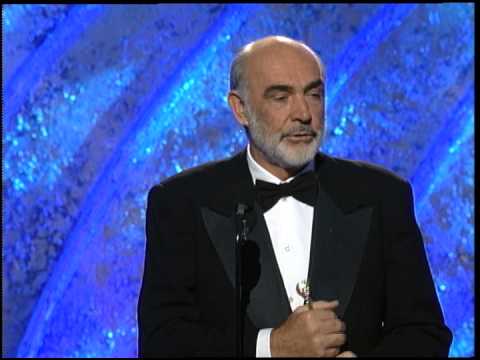 Golden Globes 1996 Sean Connery Cecil B DeMille Award