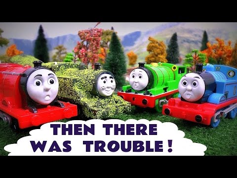 Thomas The Tank Engine Play Doh Diggin Rigs Toy Story Trouble Accident Crash Tom Moss Toys Stories