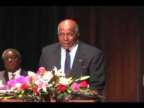 Vernon Jordan Jr. speaks at IU