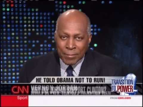 Vernon E. Jordan Jr talking about Barack Obama and his latest book 