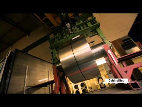 From bauxite to aluminum - or how a printing plate is made.