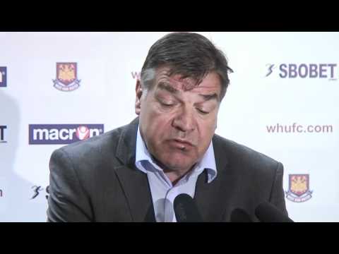 Sam Allardyce's first press conference as new West Ham boss