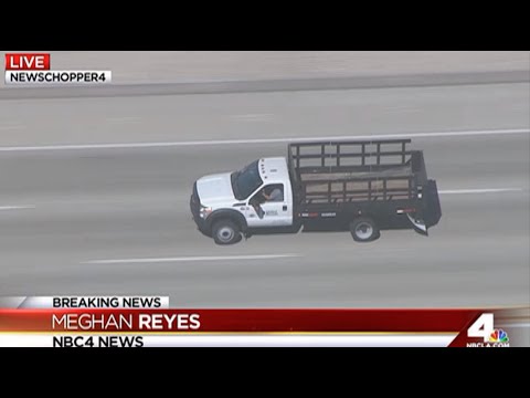 (Full Broadcast) Los Angeles Car Chase (02 October 2014) KCAL/KNBC/KTLA/KTTV