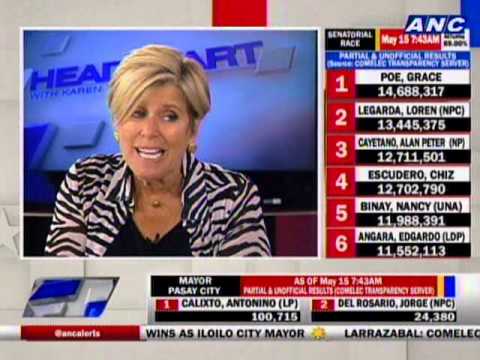 Suze Orman on ANC: Advice on managing personal funds