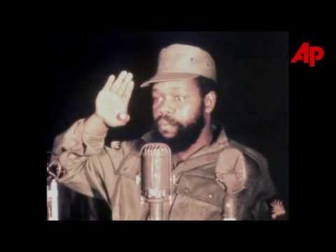 Biafra - Nigeria civil war  General Emeka Ojukwu addresses his people