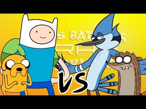 Finn el Humano vs Mordecai. Épicas Batallas de Rap del Frikismo | Keyblade ft. Kinox y Vau Boy