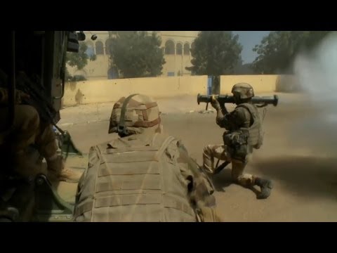 Mali War - French Soldiers And Malian Army Heavy Fighting Against Insurgents In Mali