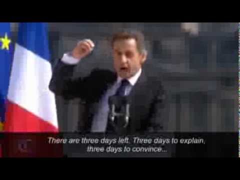 French President Sarkozy: 'we don't want socialism'