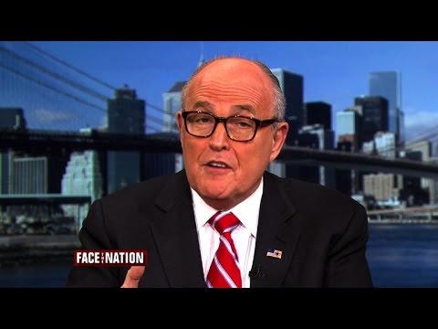 Rudy Giuliani: Obama signaling he's against the police