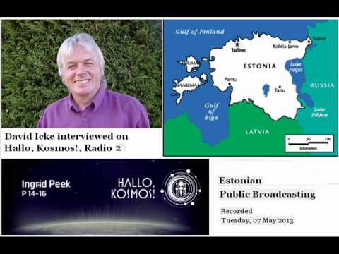 David Icke ☼ The Perception Deception . Hallo Kosmos!, Radio2, Estonian Public Broadcasting