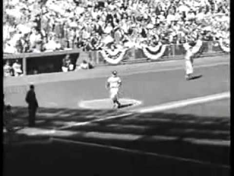 1955 World Series Dodgers/Yankees Highlights Jackie Steals Home