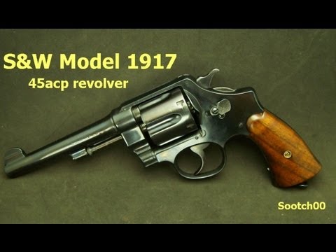 S&W Model 1917 45acp WWI Revolver