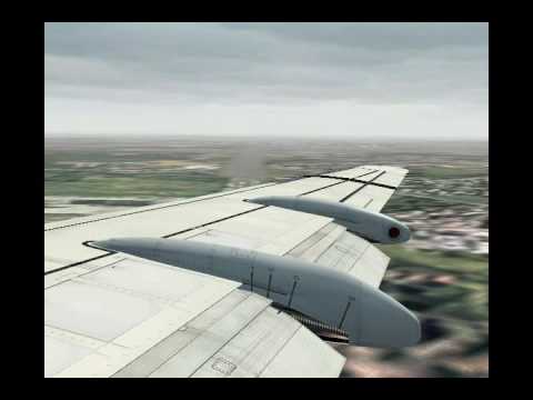 FS9 - KLM Cityhopper Fokker 100, Frankfurt - Amsterdam