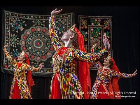 Uzbek Dance Dilhiroj дилхирож performed by Silk Road Dance Company at Silk Road Dance Festival