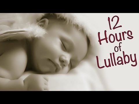 12 HOURS of Peaceful Lullabies for Babies - Brahms Lullaby - Baby Sleep Music