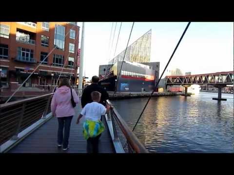 Baltimore, Maryland - Short HD Video Tour, USA - October 2012