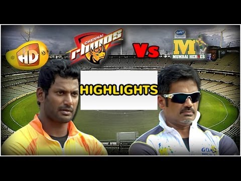 CCL 4 - Highlights - Mumbai Heroes Vs Chennai Rhinos