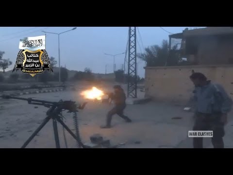 Syrian Rebels Fight With The Syrian Army In The Workers District Of Deir-Ez-Zour | Syria War