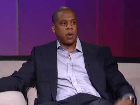 Jay-Z talking to Travis Smiley about running a record label and founding Rocawear